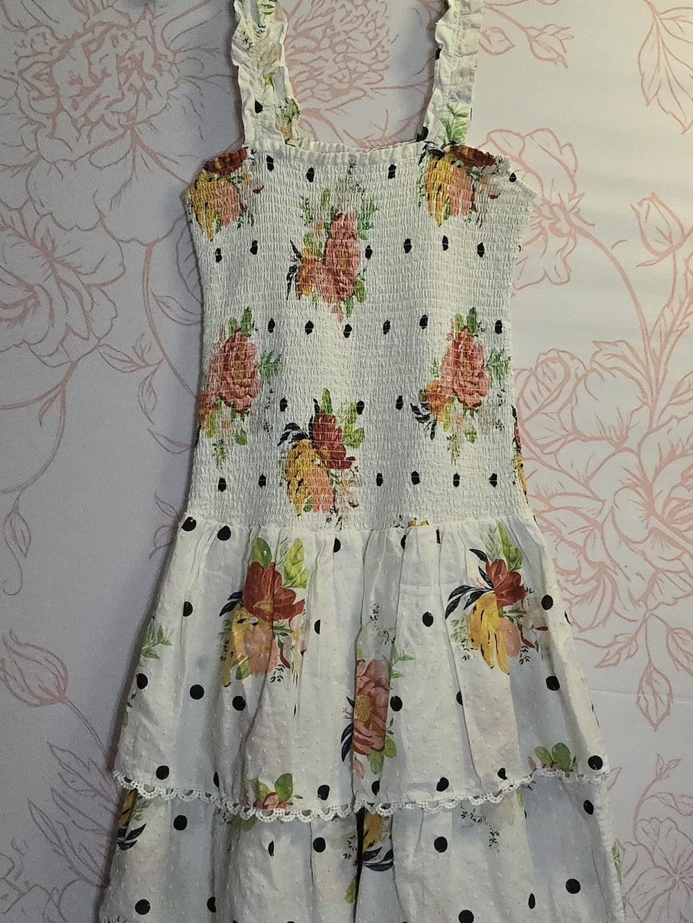 FARM Rio White Nanaju Midi Dress - Picture 3 of 8